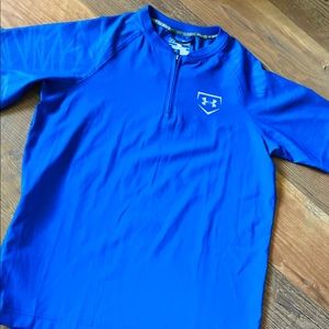 NWOT Boys' Under Armour Short Sleeve Cage Jacket